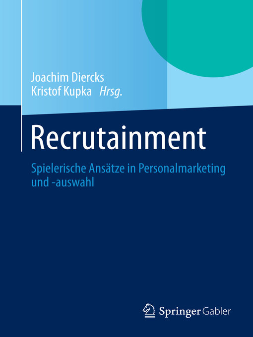 Cover image for Recrutainment